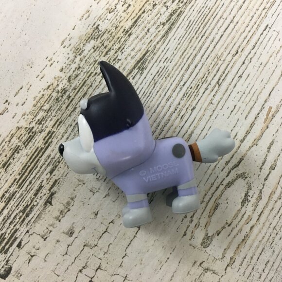 Bluey Figure Socks Heeler Cousin Puppy AND Standing Replacement Family Blue NEW - Picture 3 of 16